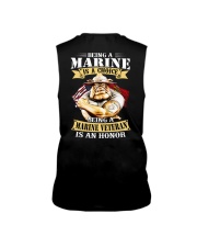Being a marine veteran is an honor Sleeveless Tee tile