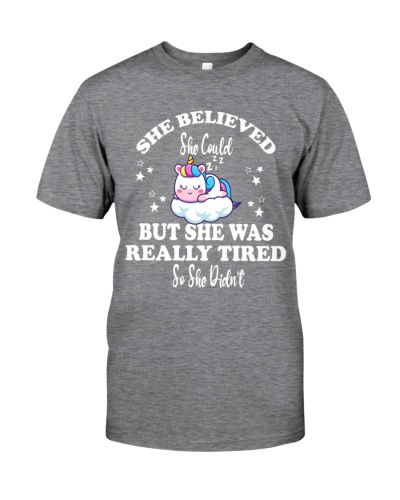 Narcolepsy She Believed She Could But She Was Really Tired So She Didn't Narcolepsy Awareness 