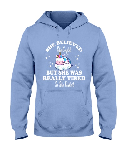 Narcolepsy She Believed She Could But She Was Really Tired So She Didn't Narcolepsy Awareness 