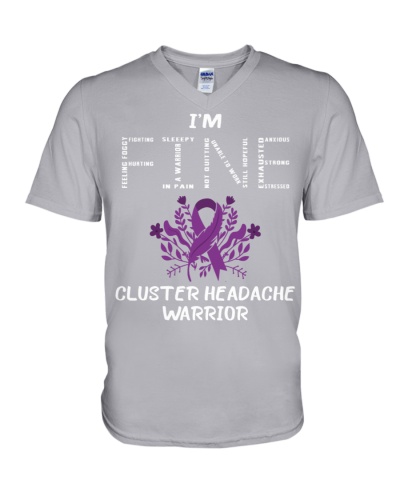 Cluster Headache Awareness I'm Fine Cluster Headache Warrior 
