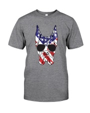 Great Danes American Flag - Happy 4th of July Classic T-Shirt thumbnail