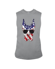 Great Danes American Flag - Happy 4th of July Sleeveless Tee thumbnail