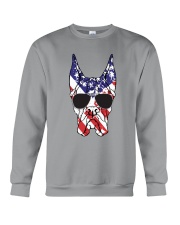 Great Danes American Flag - Happy 4th of July Crewneck Sweatshirt thumbnail