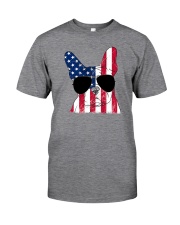 French Bulldog - Happy 4th of July Classic T-Shirt thumbnail