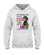 Dachshund Baby Hooded Sweatshirt thumbnail