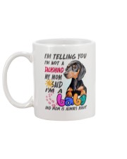 Dachshund Baby Mug back