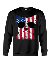 Yorkshire Terrier Mom - Happy 4th of July Crewneck Sweatshirt thumbnail
