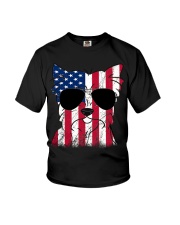 Yorkshire Terrier Mom - Happy 4th of July Youth T-Shirt thumbnail