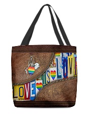 Love is love All-over Tote front