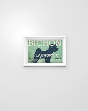 Bichon Frise laundry company 17x11 Poster poster-landscape-17x11-lifestyle-02