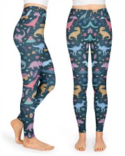 T-rex Lover High Waist Leggings front