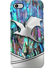 Dragon Metal Pattern Print Phone Case i-phone-8-case