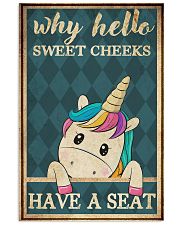 Sweet cheeks have a seat 11x17 Poster front