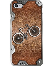 Cycling Metal Pattern Print Phone Case i-phone-8-case