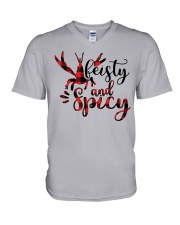 Feisty and spicy V-Neck T-Shirt tile