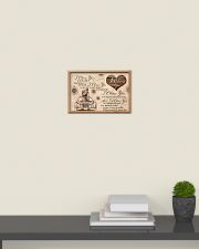 I choose you to do life with hand in hand 17x11 Poster poster-landscape-17x11-lifestyle-08
