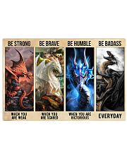 Be Brave 17x11 Poster front