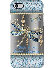 Music is my second language Phone Case i-phone-8-case