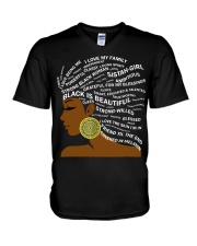 African V-Neck T-Shirt tile
