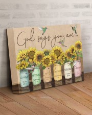 God says you are 14x11 Gallery Wrapped Canvas Prints aos-canvas-pgw-14x11-lifestyle-front-07