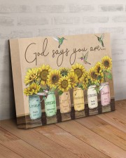 God says you are 14x11 Gallery Wrapped Canvas Prints aos-canvas-pgw-14x11-lifestyle-front-07