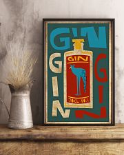 Retro gin 11x17 Poster lifestyle-poster-3