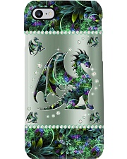Dragon Metal Pattern Print Phone Case i-phone-7-case