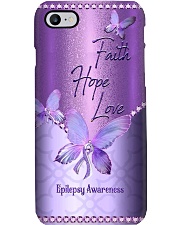 Faith Hope Love Metal Pattern Print Phone Case i-phone-8-case