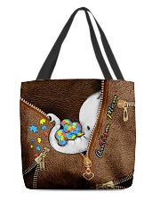 Autism mom All-over Tote front