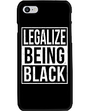 Legalize Being Black Phone Case tile
