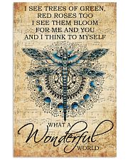 What a wonderful world 11x17 Poster front