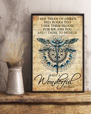 What a wonderful world 11x17 Poster lifestyle-poster-3