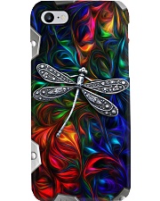 Colorful Dragonflies Metal Pattern Print Phone Case i-phone-8-case