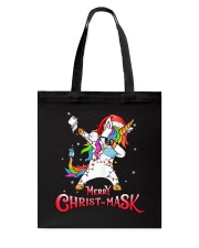 Merry Christmask Tote Bag tile