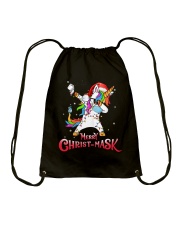 Merry Christmask Drawstring Bag tile