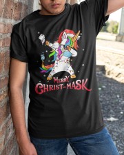 Merry Christmask Classic T-Shirt apparel-classic-tshirt-lifestyle-27