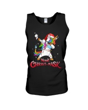Merry Christmask Unisex Tank tile