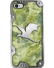 Dragon Metal Pattern Print Phone Case i-phone-8-case