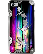 Dragons Metal Pattern Print Phone Case i-phone-8-case