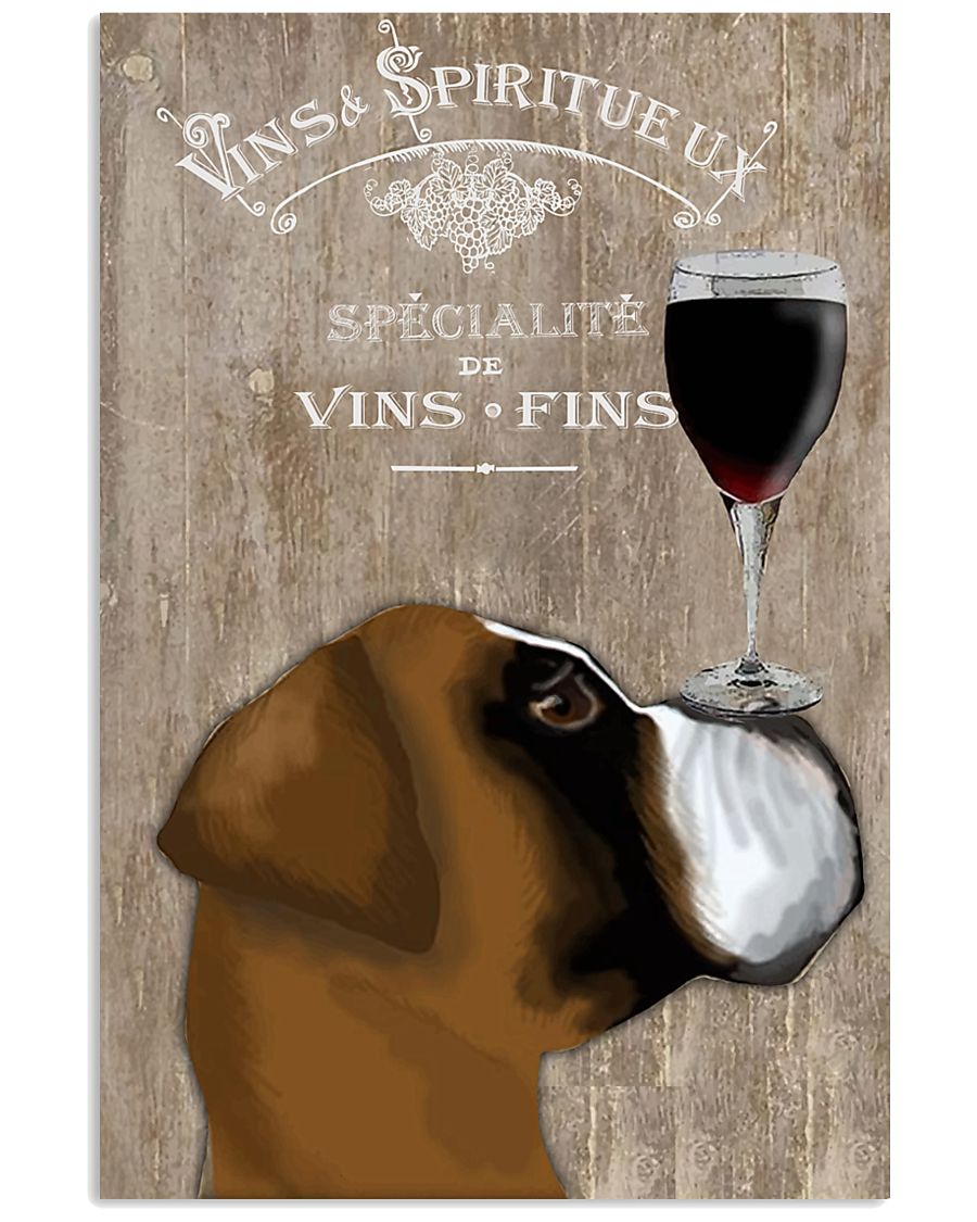 Dog Au Vin 11x17 Poster