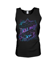 What doesn't kill you gives you XP Unisex Tank tile