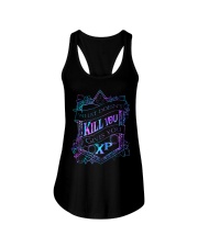 What doesn't kill you gives you XP Ladies Flowy Tank tile