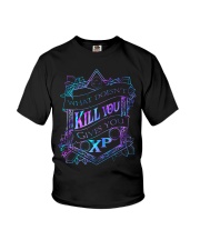What doesn't kill you gives you XP Youth T-Shirt tile