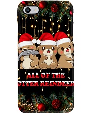 Otter reindeer Phone Case i-phone-8-case