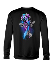 Rheumatoid arthritis awareness rose Crewneck Sweatshirt tile