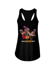Trick rawr treat Ladies Flowy Tank tile