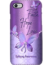 Faith Hope Love Metal Pattern Print Phone Case i-phone-8-case