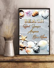 Beach best escape anyone can have 11x17 Poster lifestyle-poster-3