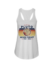 Never forget Pluto Ladies Flowy Tank tile