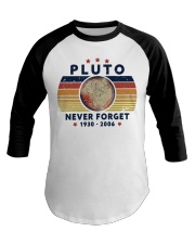 Never forget Pluto Baseball Tee tile